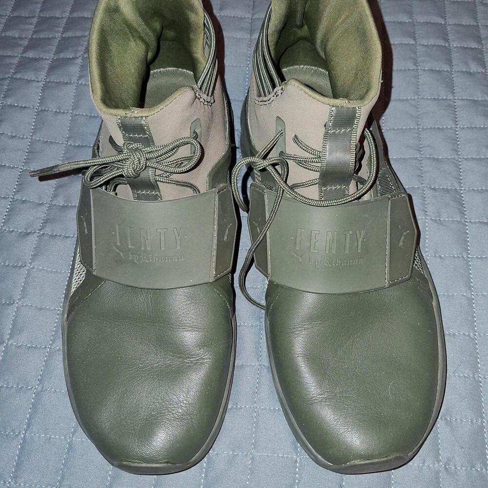 Puma x Fenty Sneakers By Rihanna in Cypress Green Size 7